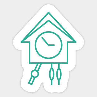 Cuckoo Clock Sticker